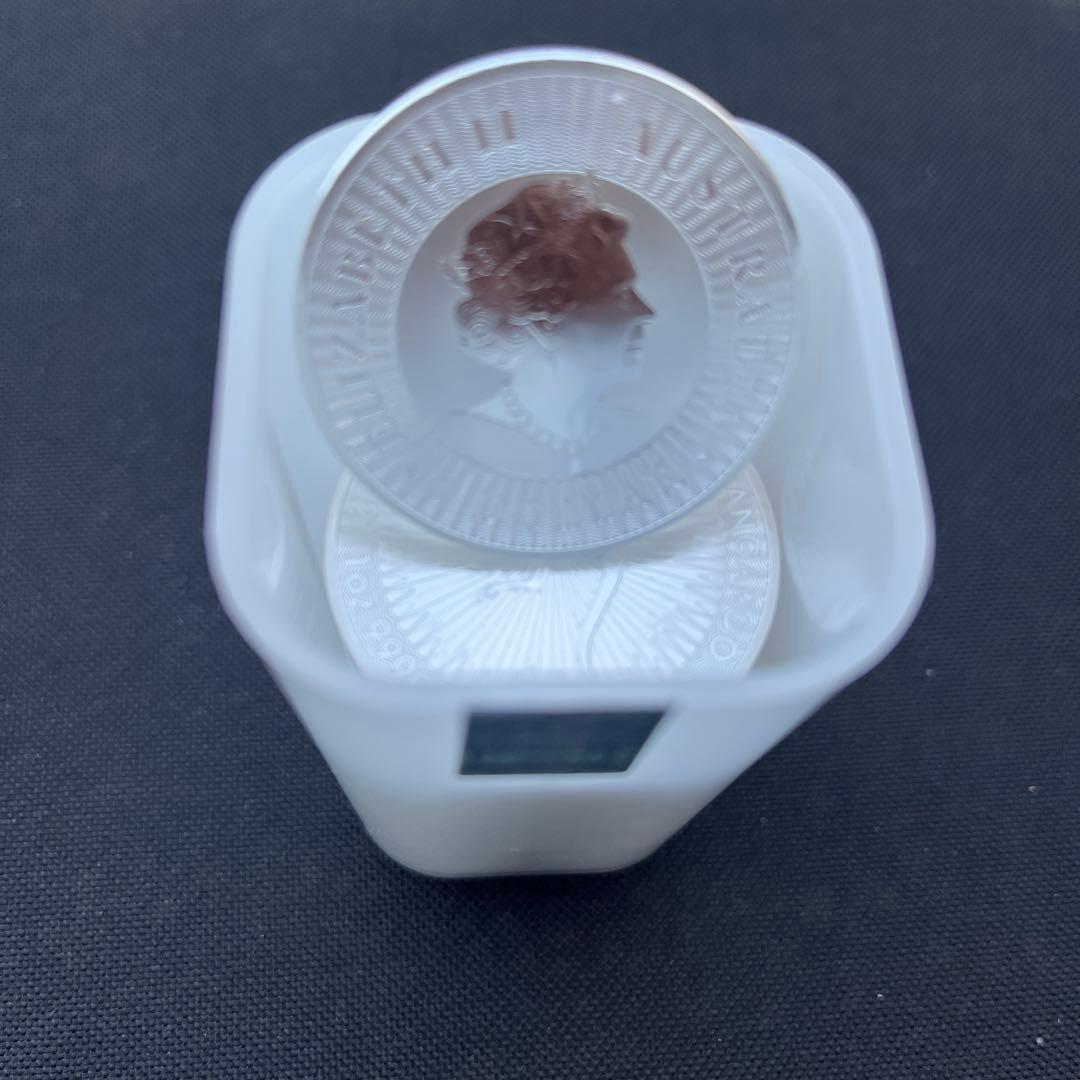 2021オーストラリアカンガルー 銀貨1オンスクリアーケース 銀貨 5枚セット