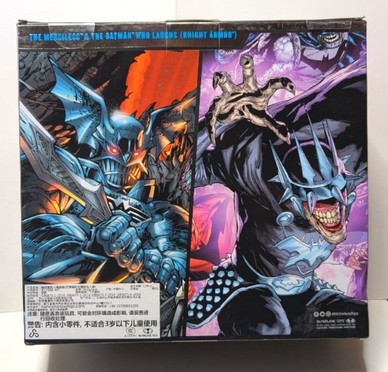 【未開封新品】DCマルチバース マーシレス＆バットマン フー ラフス