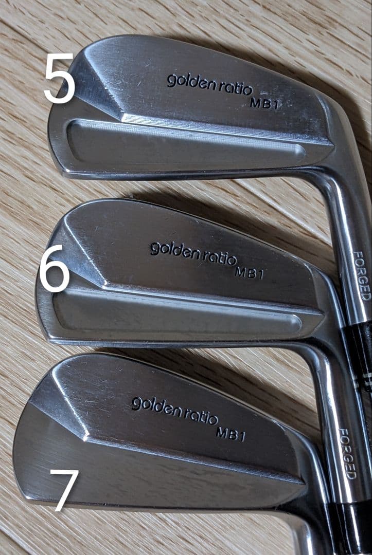 golden ratio アイアンセット 5-9 P