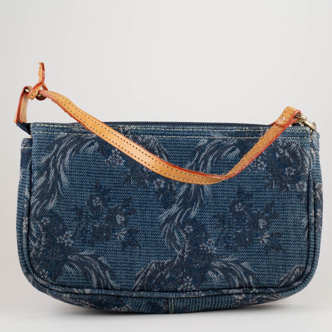 値下【美品】Vivienne Westwood デニム ボストンバック +ポーチ