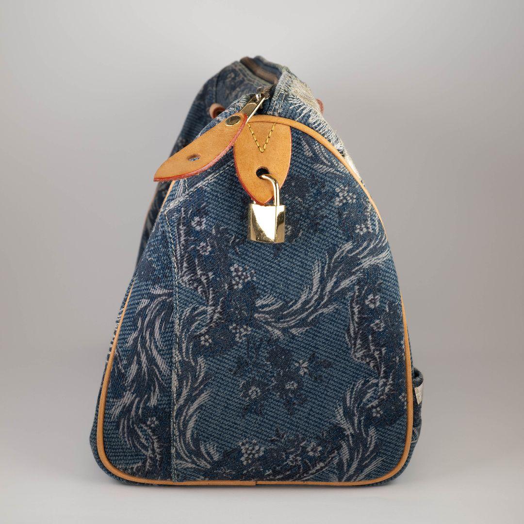 値下【美品】Vivienne Westwood デニム ボストンバック +ポーチ