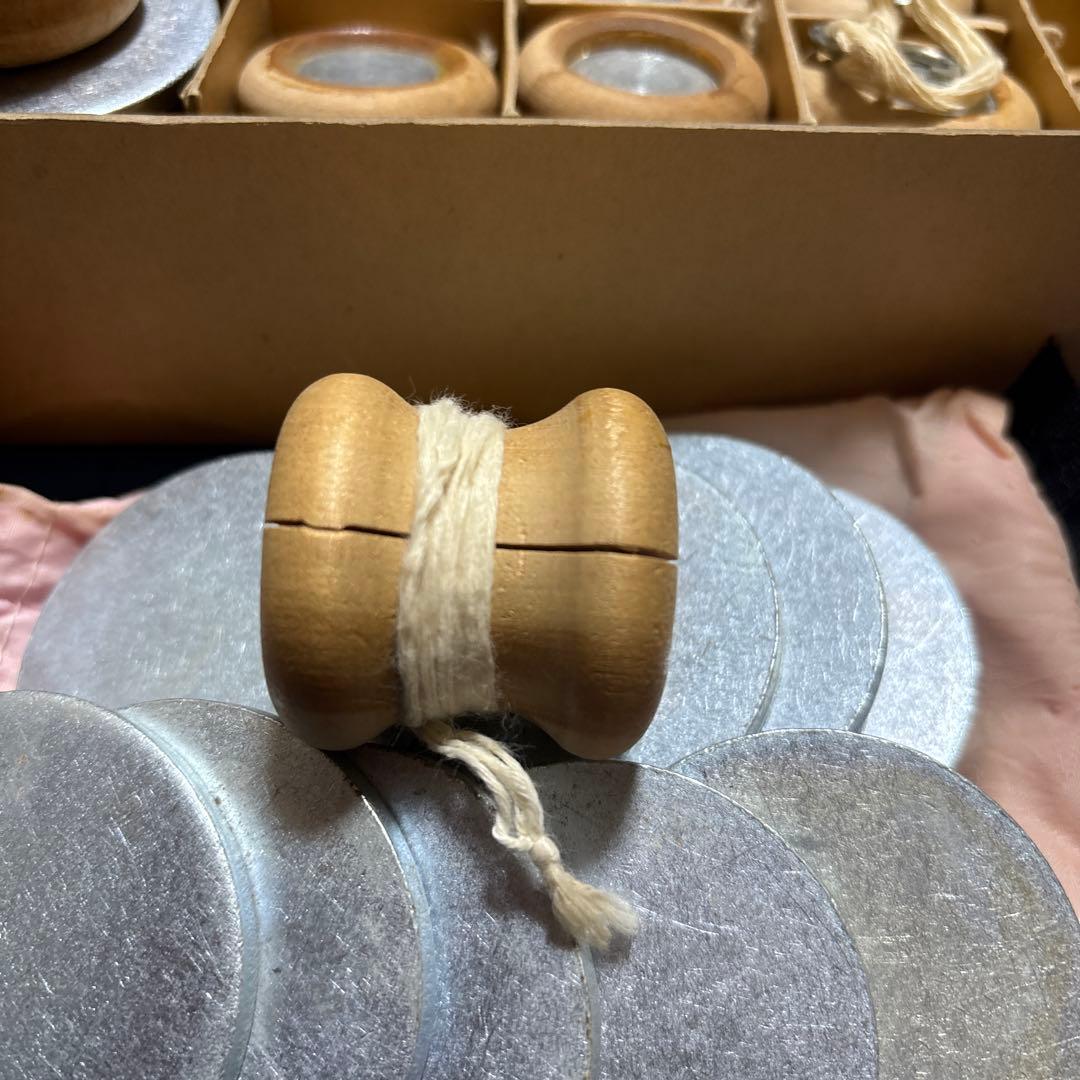 組紐　丸台　長沼静　重り付き（中心重り12個 組玉16個）収納バッグ