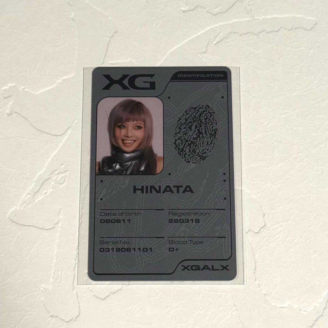 XG THE CORE XG Ver. ヒナタ IDカード 封入 トレカ