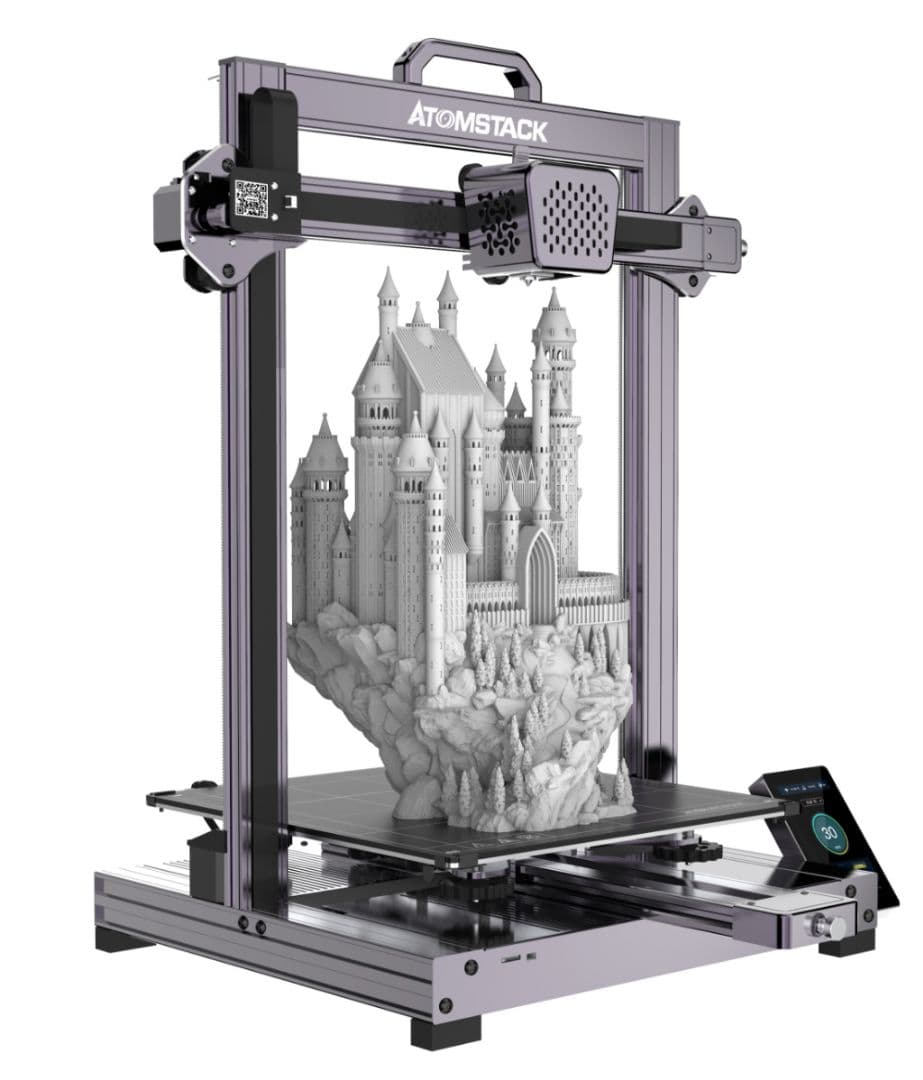 【未使用】AtomStack Cambrian Max TPRラバー3Dプリンタ