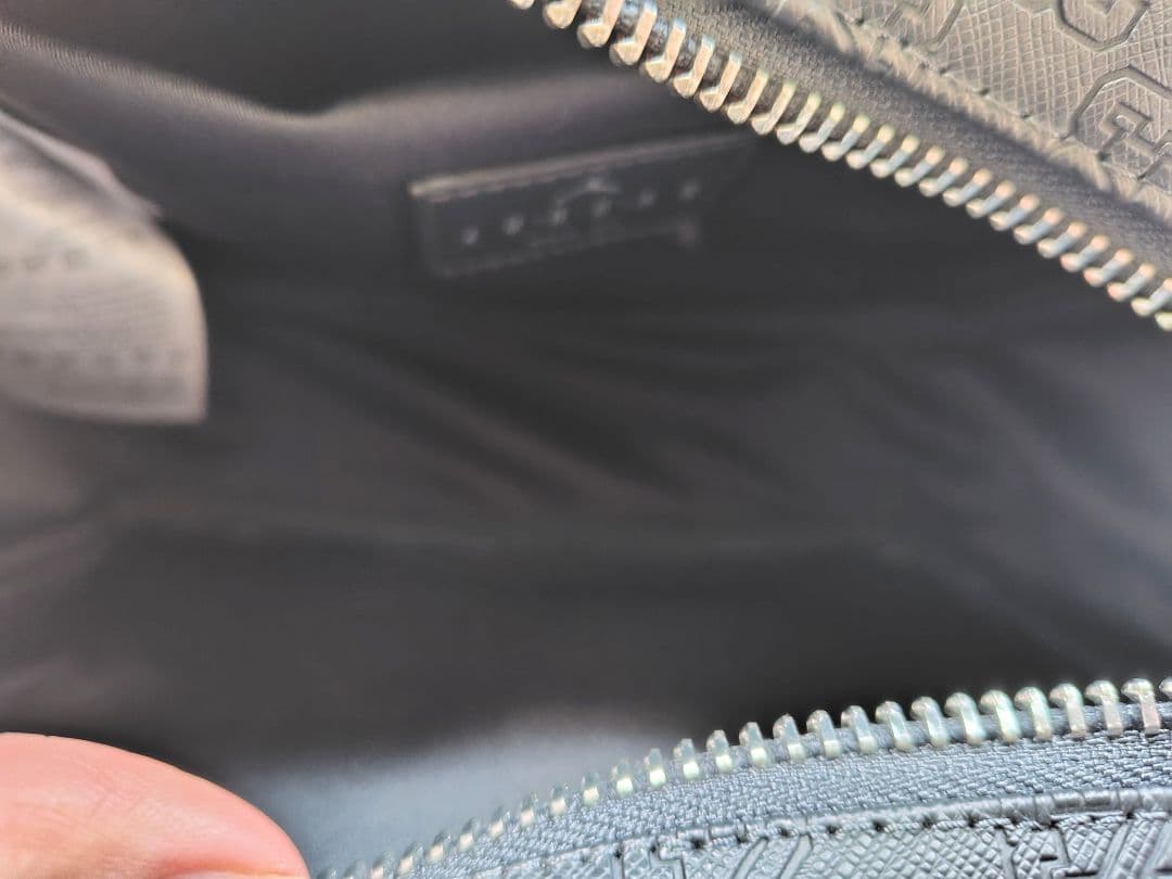 【極美品】Jordan ショルダーバッグ ブラック　モノグラム