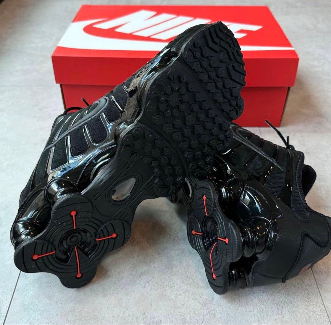 早いもの勝ち‼️NIKE SHOX ブラックスニーカー