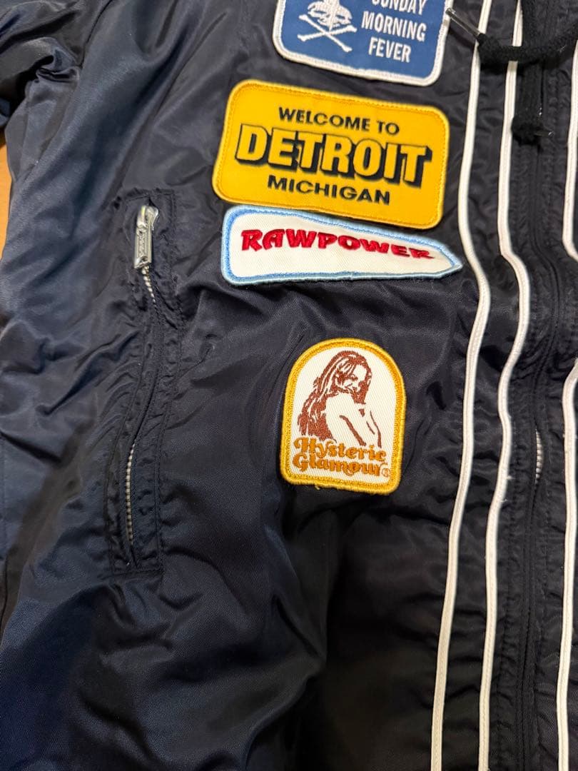 ヒステリックグラマー　レーシングジャンバー　貴重なブラック