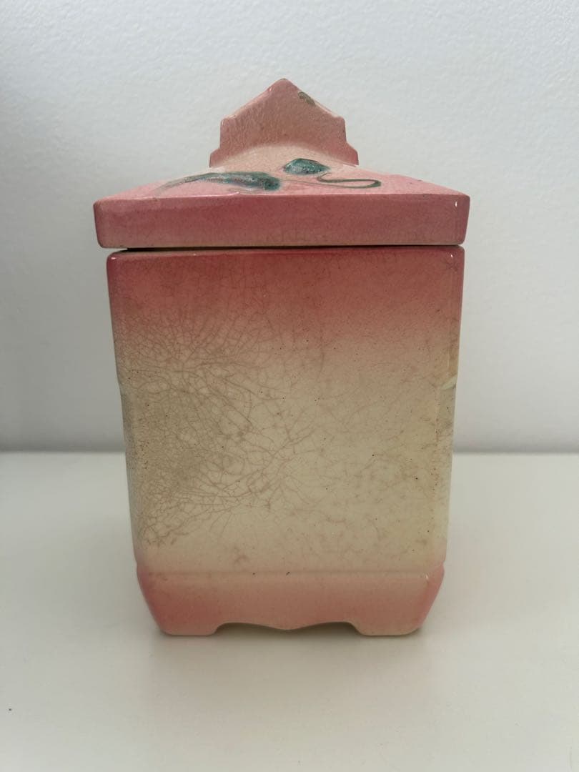 フランスアンティーク　FARINEキャニスター