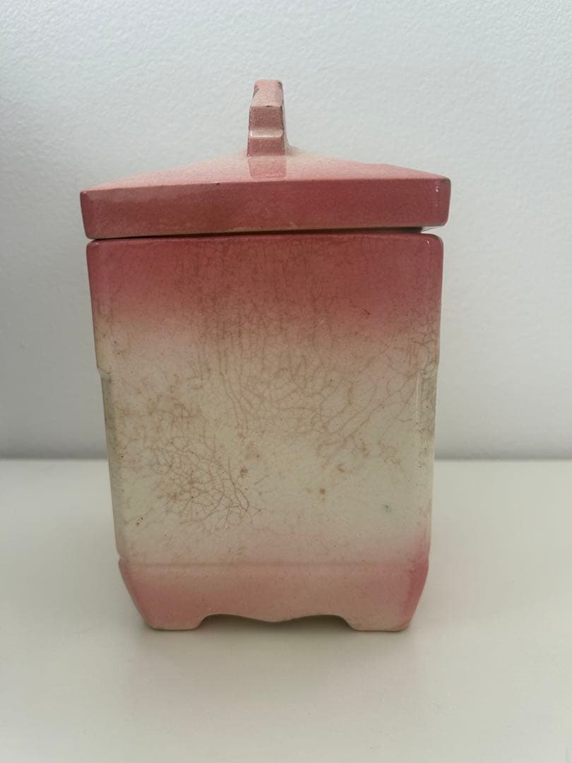 フランスアンティーク　FARINEキャニスター