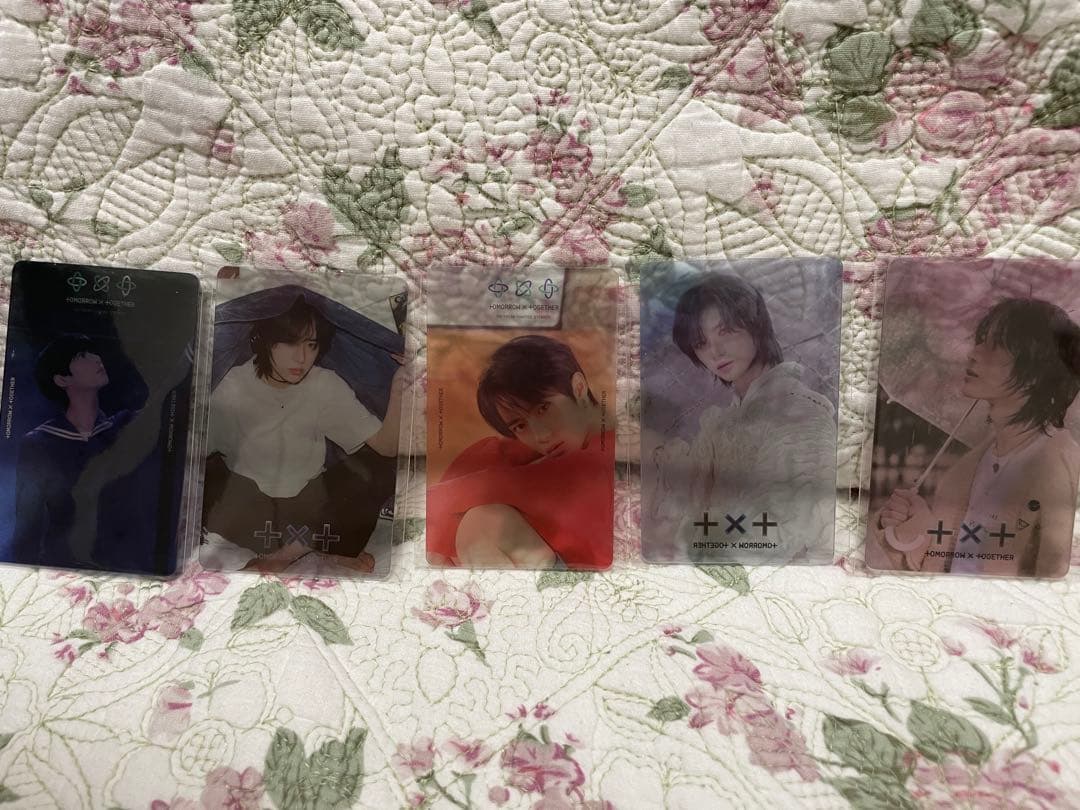 TXTボムギュ　韓国ラキドロ　クリアトレカコンプ