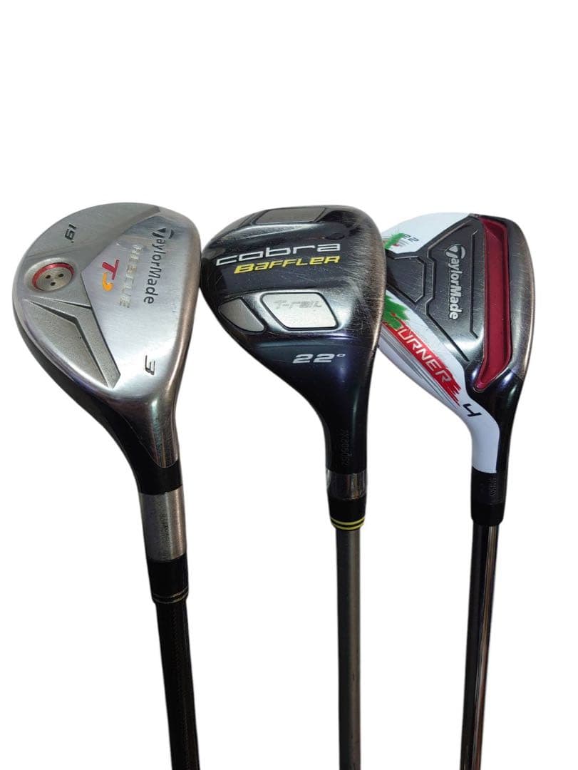 ゴルフクラブセット ゼクシオ　コブラ　テーラーメイド等8本セット