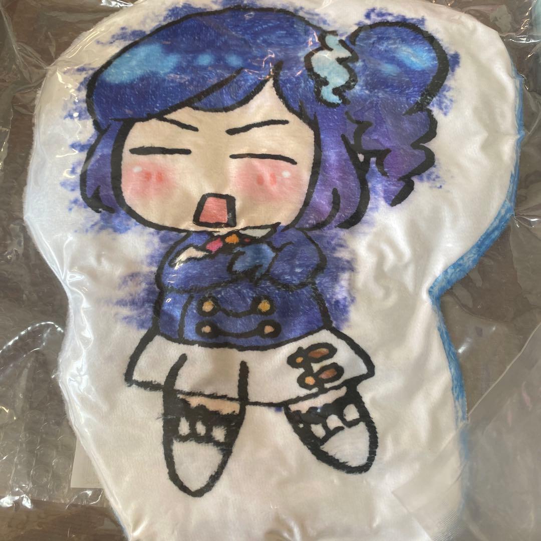 アイカツ格言ダイカットクッション霧矢あおいぬいぐるみ。