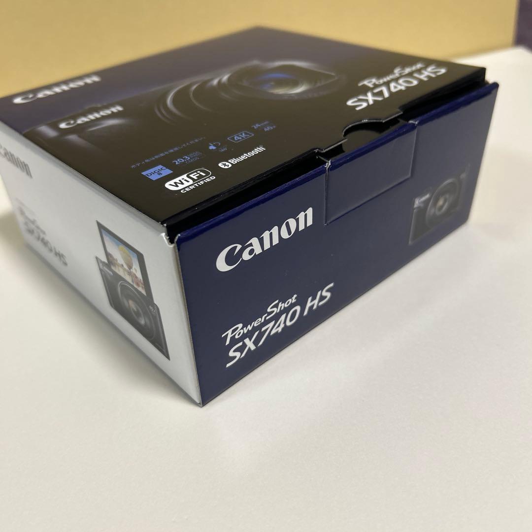 【新品•未使用】　キャノン PowerShot SX740 HS ブラック