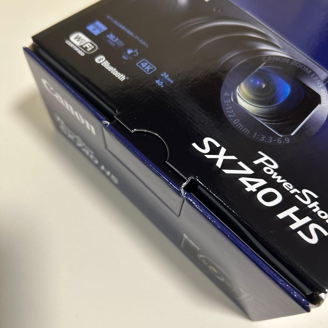【新品•未使用】　キャノン PowerShot SX740 HS ブラック