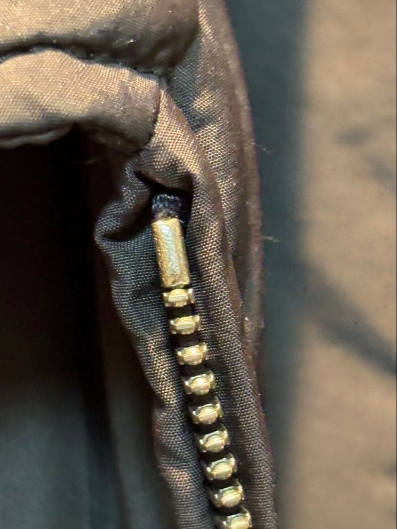 HERMES 正規品　ナイロン ステンカラー ハーフコート メンズ ジャケット