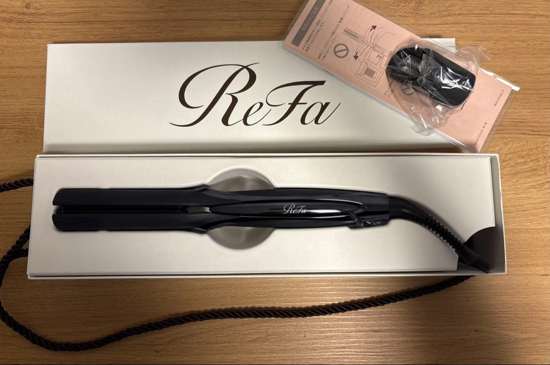 ReFa リファストレートアイロン プロ ブラック
