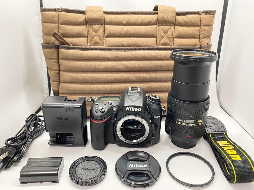 ★極上美品★Nikon D7200 AF-S 18-200mm レンズセット