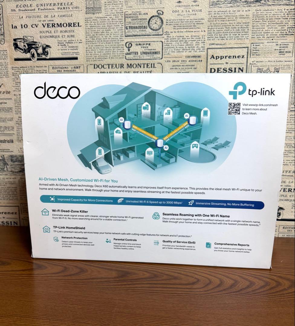 Deco AX3000 tp-link wifi6 3パック