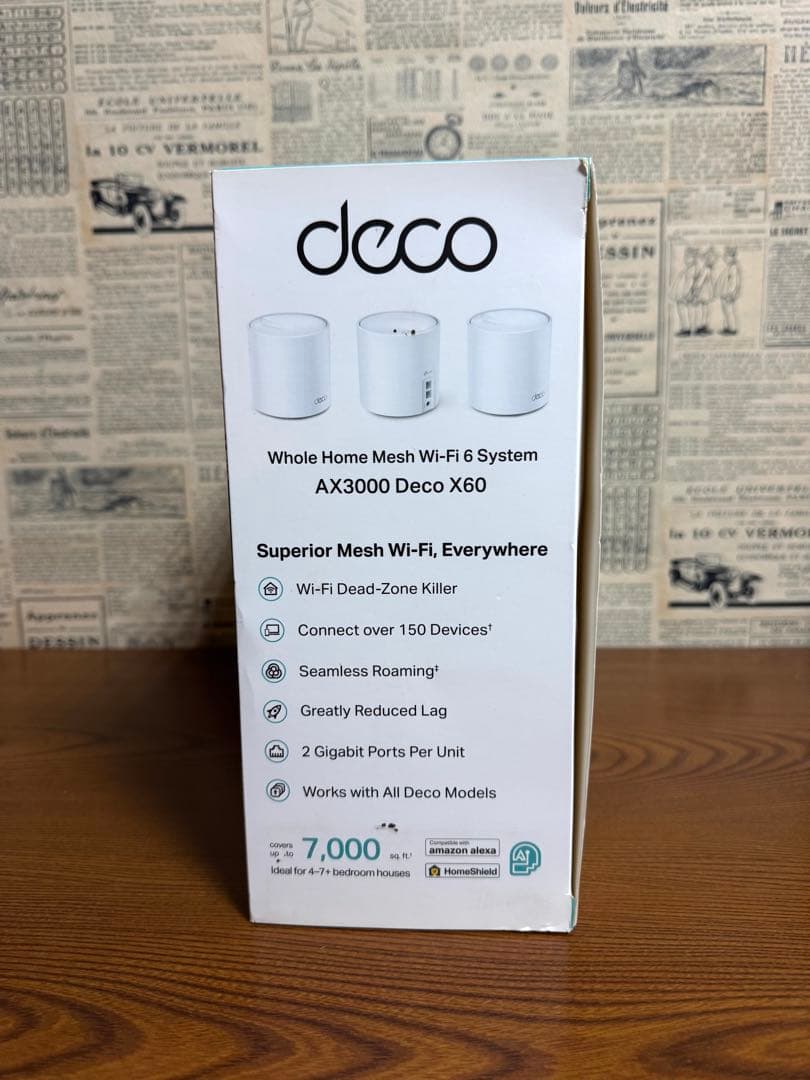 Deco AX3000 tp-link wifi6 3パック