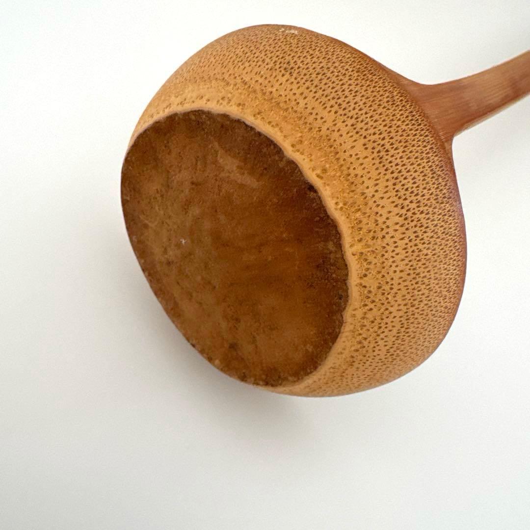 下本一歩さん　竹製　お玉・レードル　2本セット