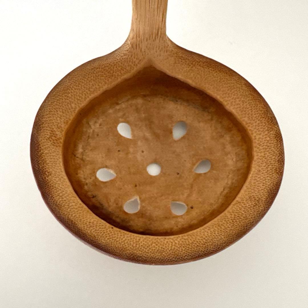 下本一歩さん　竹製　お玉・レードル　2本セット