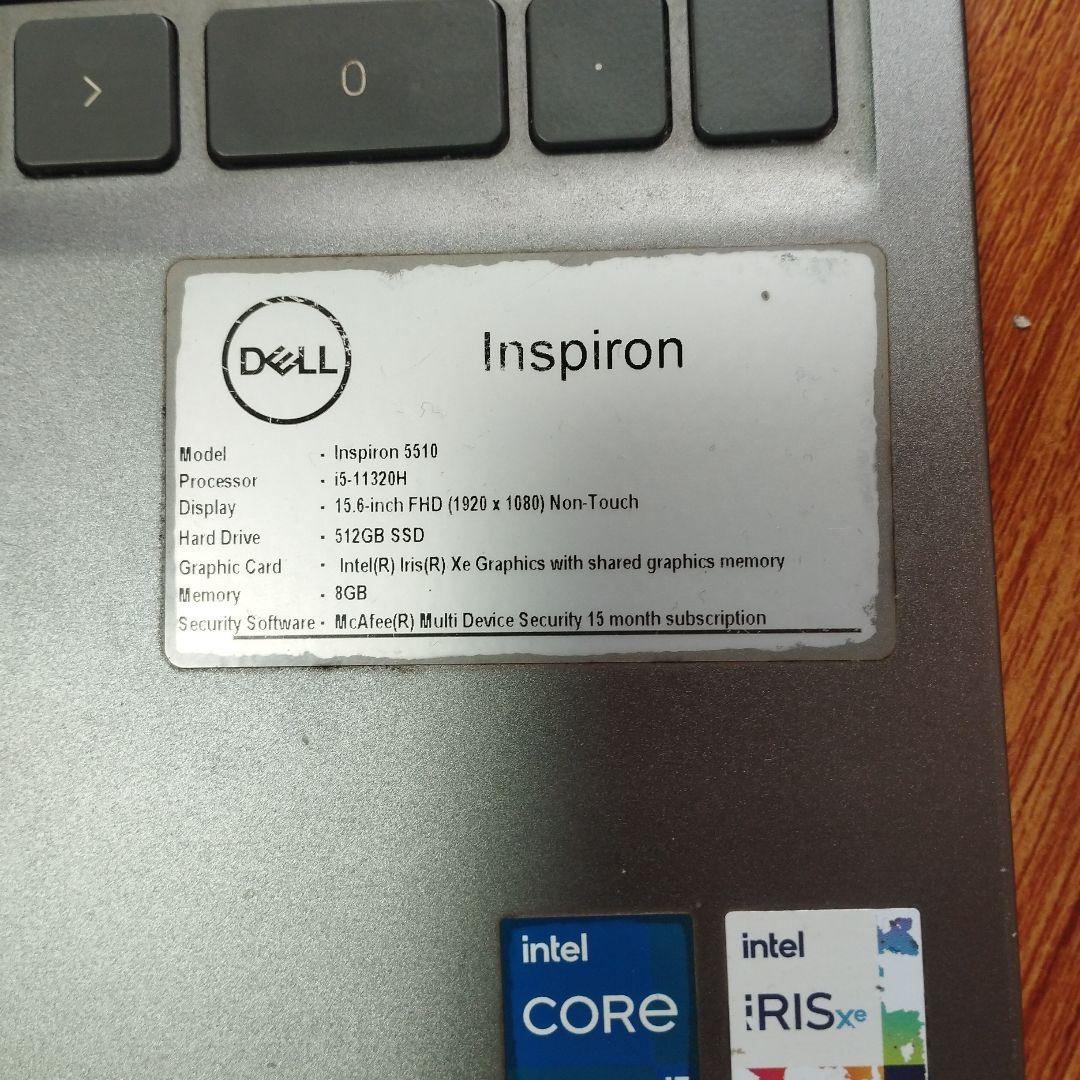 Windowsノート本体 Dell Inspiron 5510 Good Condition