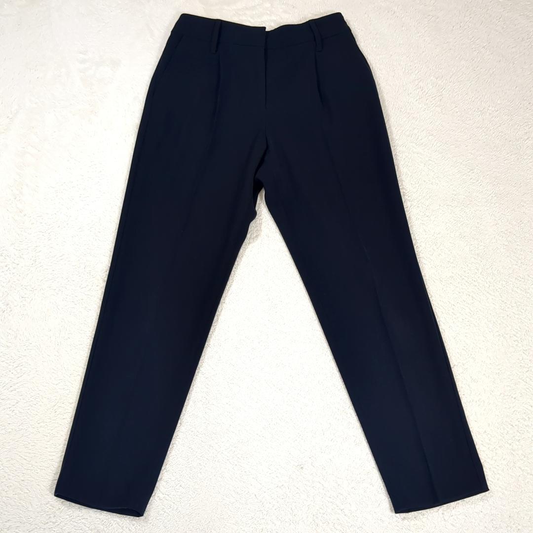専用　PLST セットアップ ノーカラー パンツスーツ 1ホック ネイビー