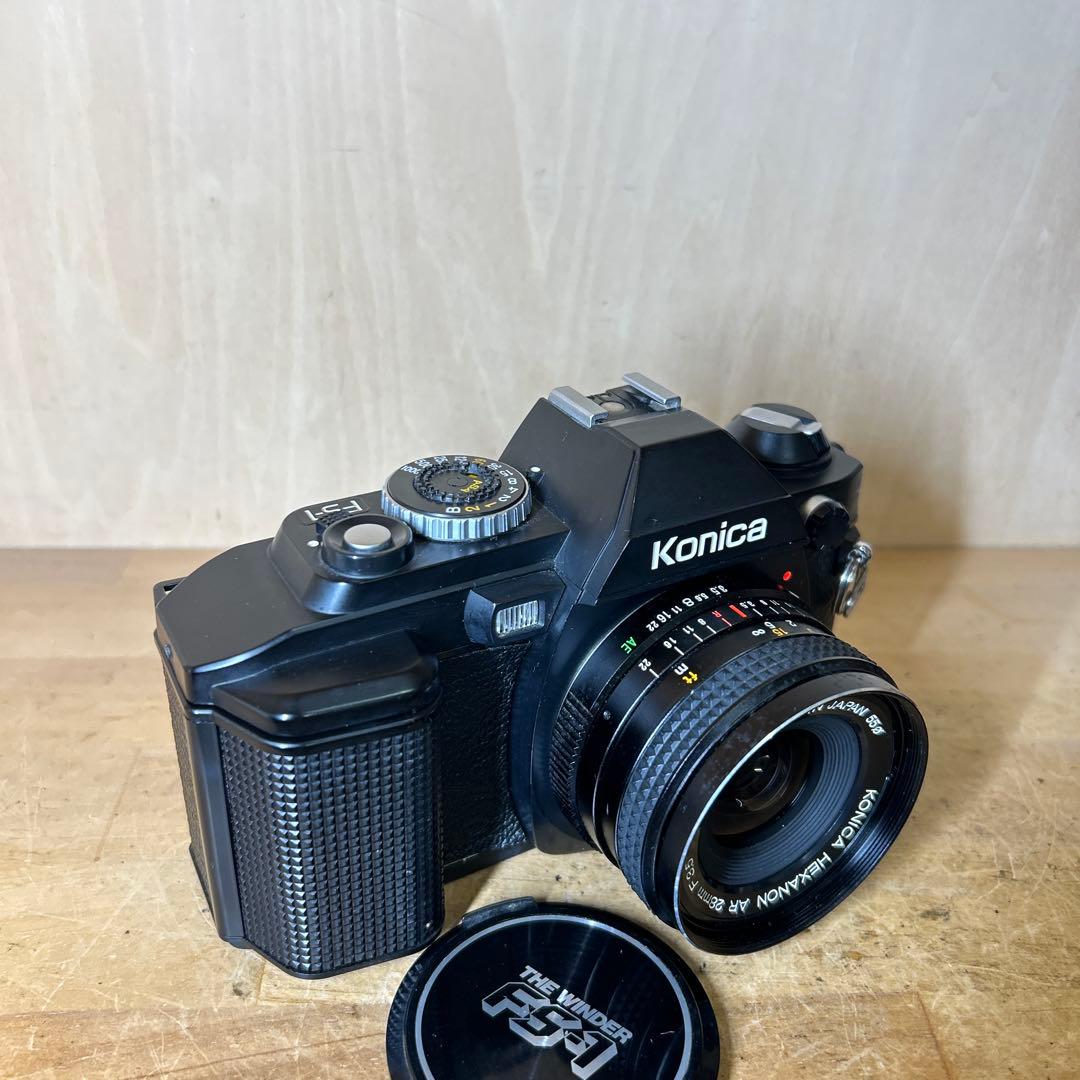 Konica FS-1+銘玉HEXANON AR 28mm f3.5 完動極美品