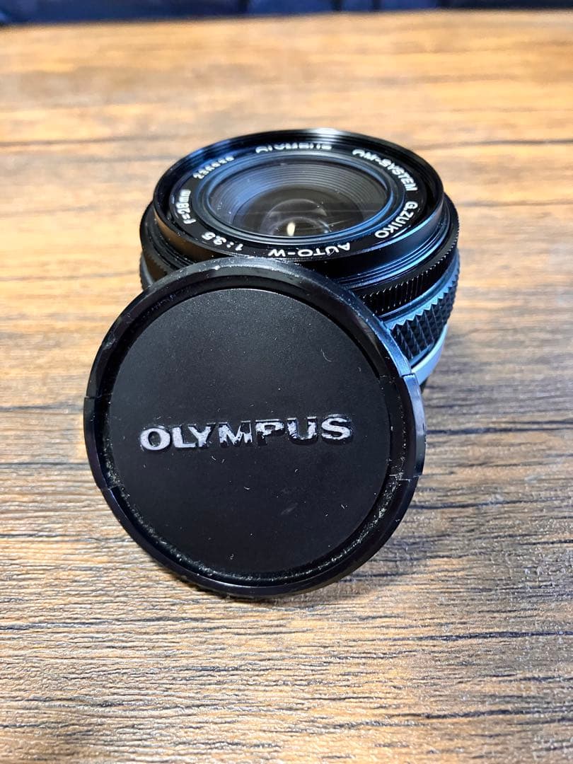 オリンパス　OM-SYSTEM G.ZUIKO28mm レンズ　50mm レンズ