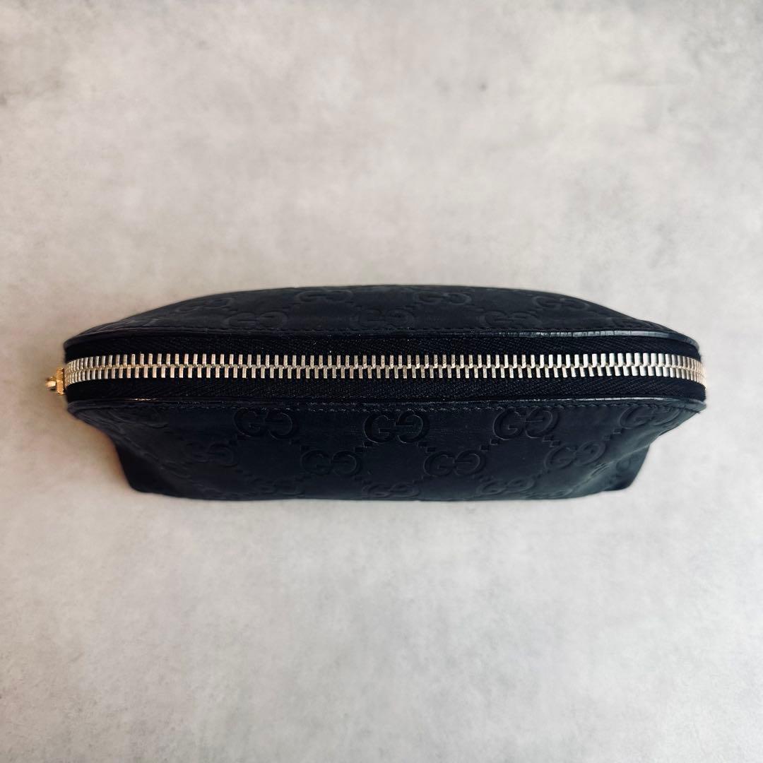 バッグ GUCCI GG Shima Leather Pouch