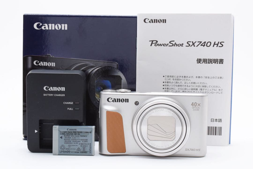 【新品級】キヤノン Canon Powershot SX740 HS シルバー