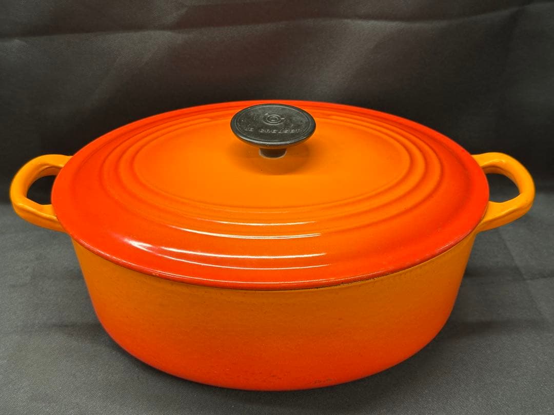 【USED】Le Creuset ルクルーゼ　両手鍋　27cm フランス製