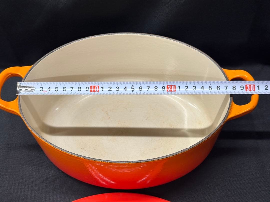 【USED】Le Creuset ルクルーゼ　両手鍋　27cm フランス製