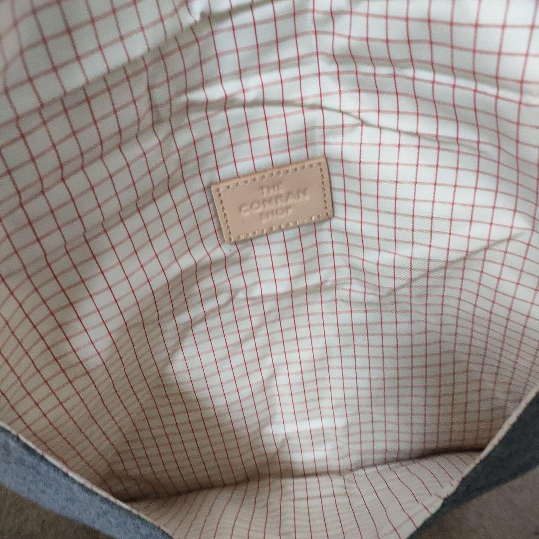 コンランショップ　グレー ストライプ ノートPCケース　新品未使用 自宅保管品