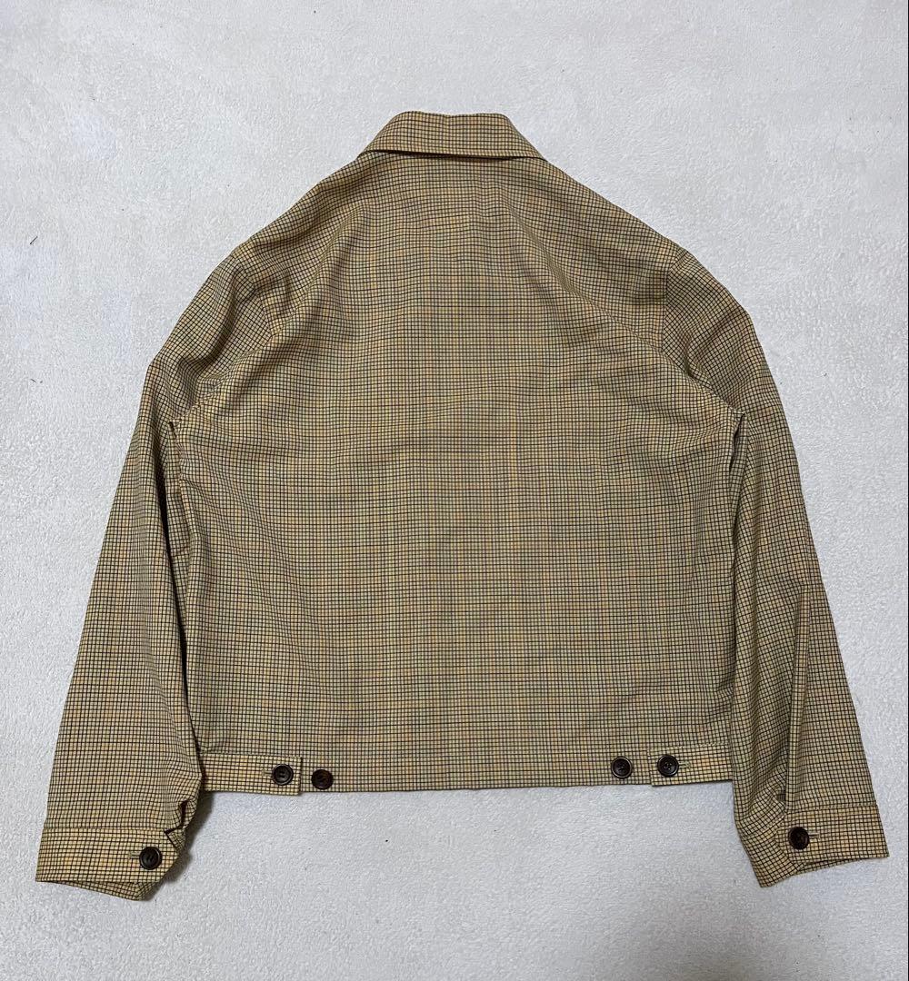 高級ライン　paul smith ドリズラージャケット　ベージュ　M 短丈