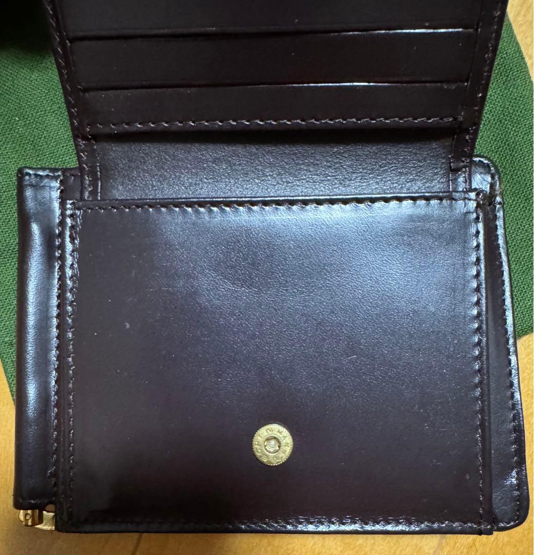 小物 GLEN MONEY CLIP WITH COIN POCKET