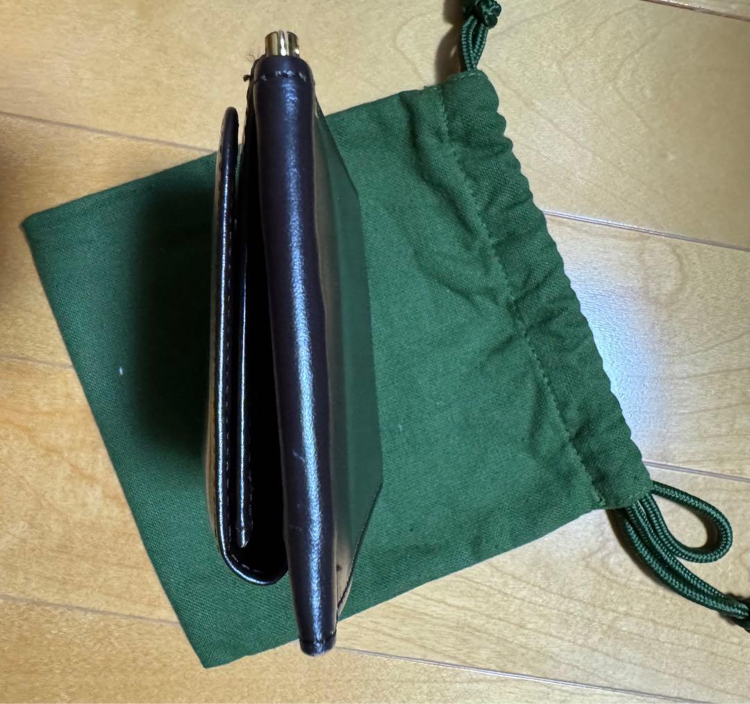 小物 GLEN MONEY CLIP WITH COIN POCKET