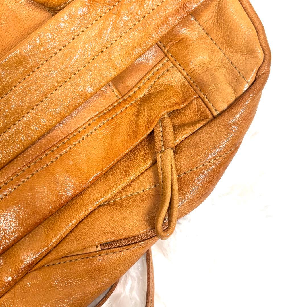 genten ゲンテン ゴート バックパック ヌメ革 A4収納可