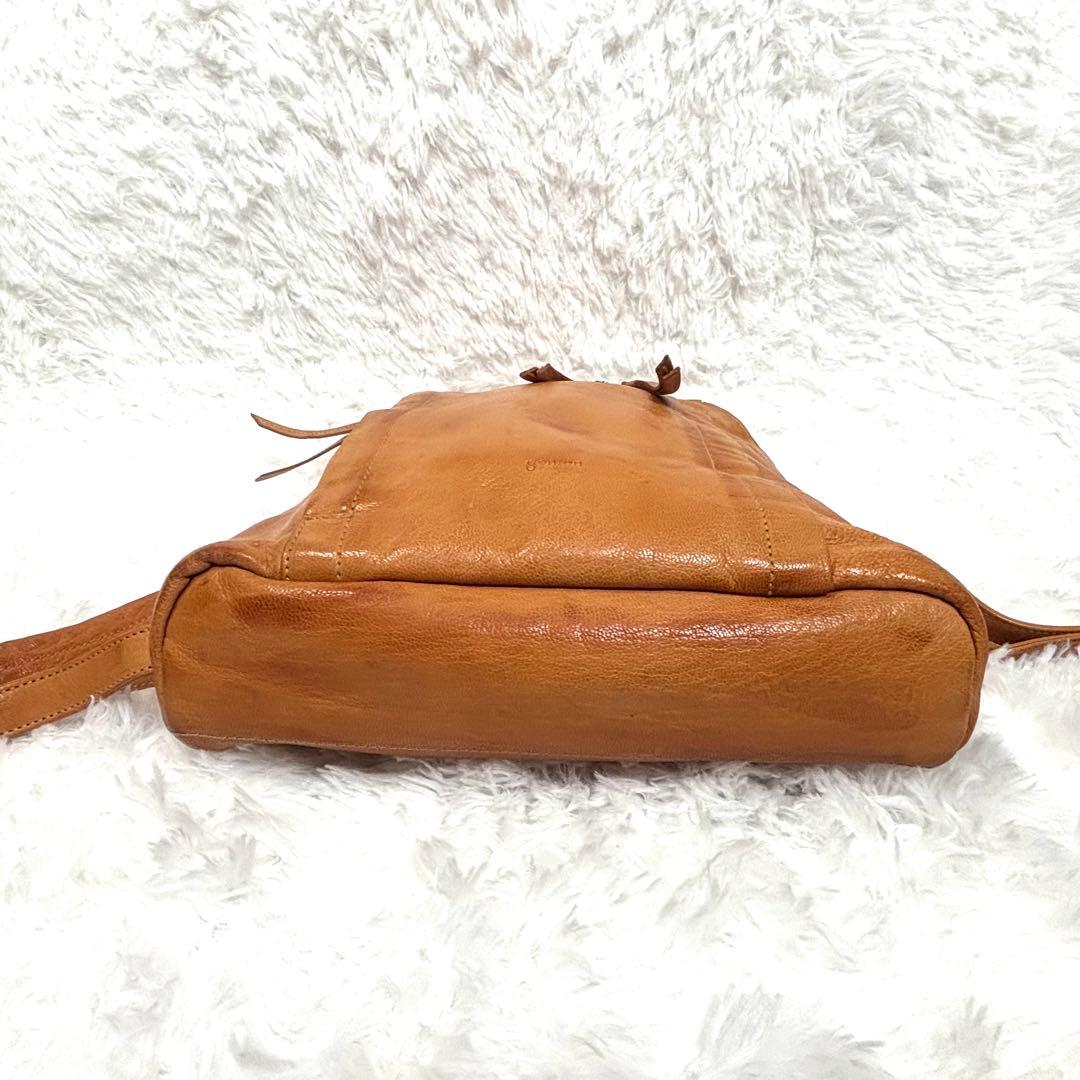 genten ゲンテン ゴート バックパック ヌメ革 A4収納可