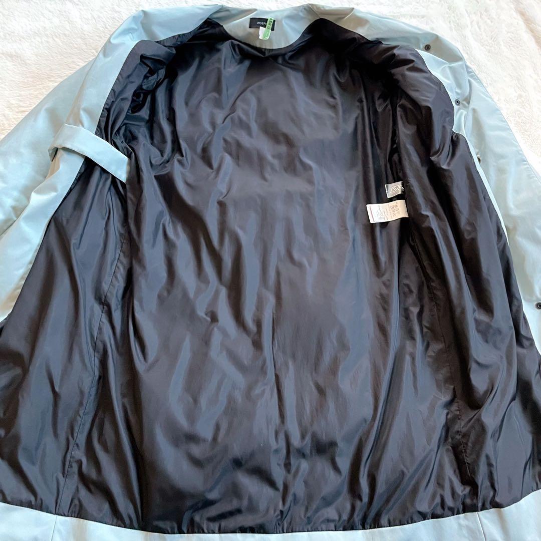 【美品】定価8.2万 JOSEPH ADS ノーカラーロングダウンコート 可愛い