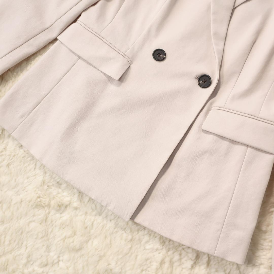 ユナイテッドアローズ パンツ スーツ セットアップ ダブルブレスト 綿麻混 36