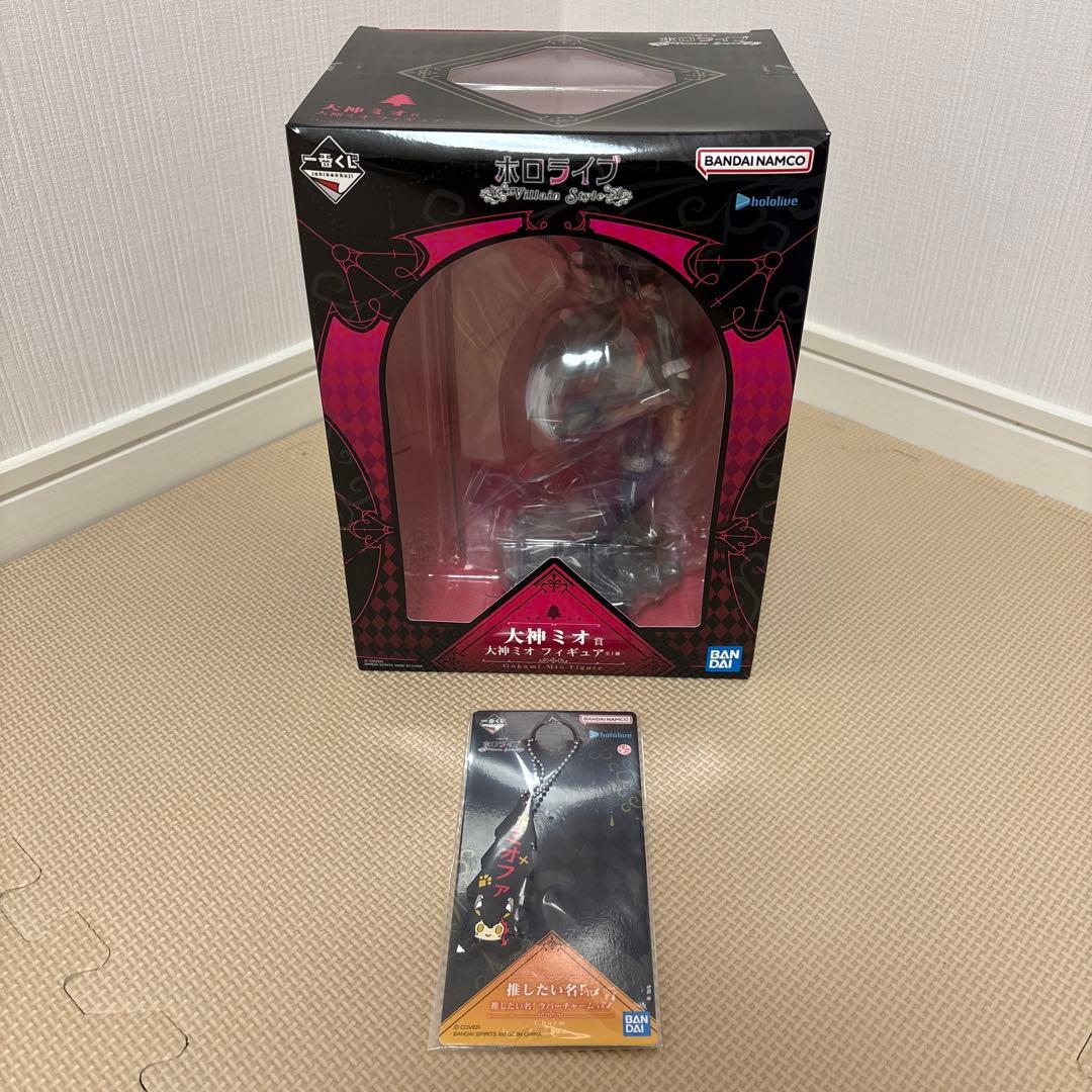 一番くじ ホロライブ ～Villain Style～ 大神ミオフィギュアおまけ付