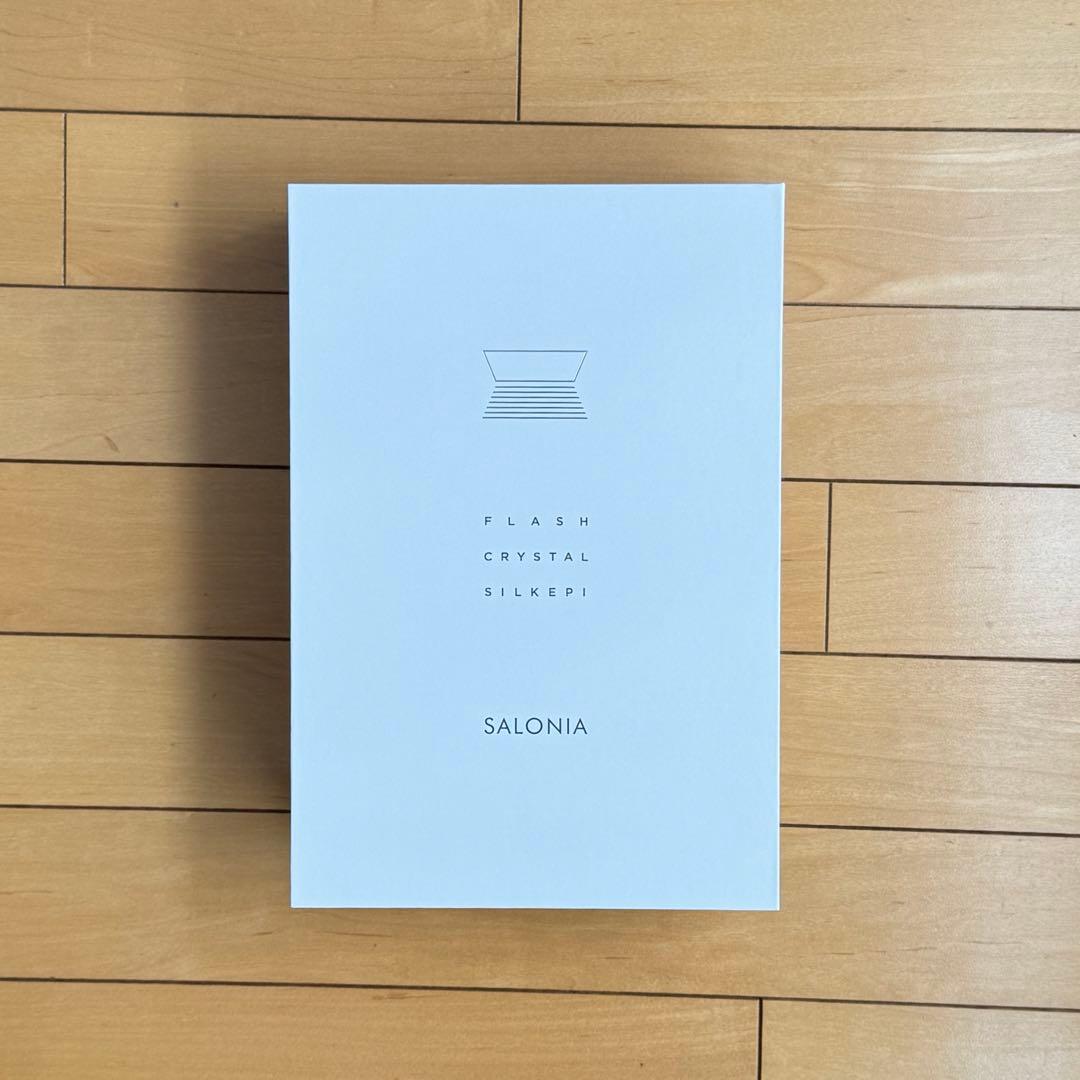 SALONIA（サロニア）フラッシュ クリスタル シルクエピ（脱毛器）