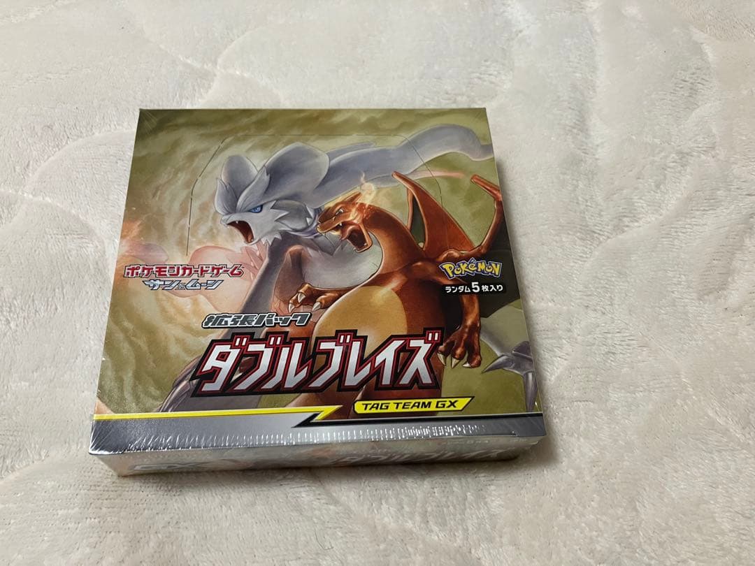 ポケモンカードゲーム ダブルブレイズ TAG TEAMGX 未開封シュリンク付き