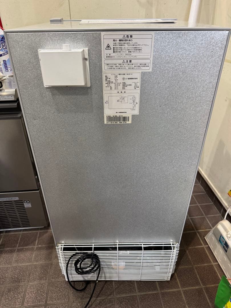 もも様Excellence MA-6114 冷凍庫 シルバー 送料込