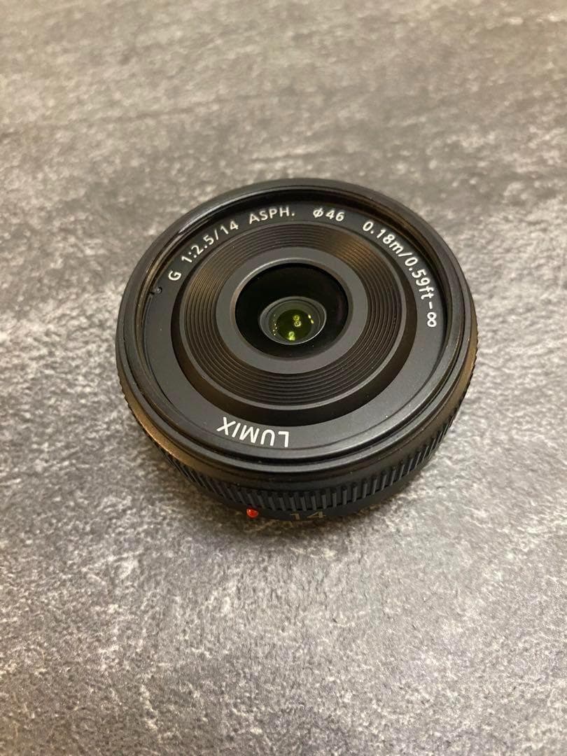 レンズ(単焦点) Panasonic LUMIX G 14mm F2.5 ASPH H-H014