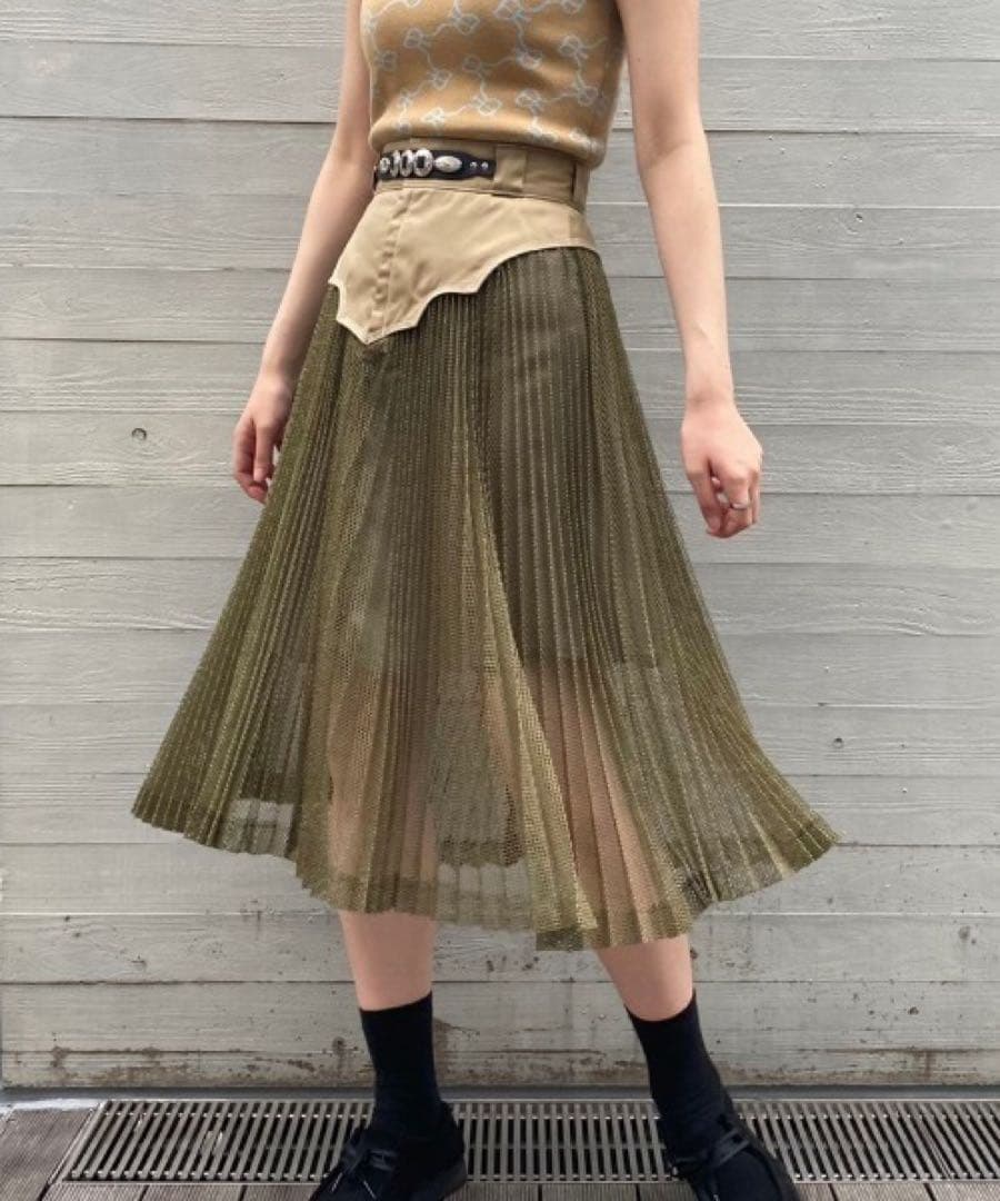 TOGA PULLA×Dickies Pleated skir