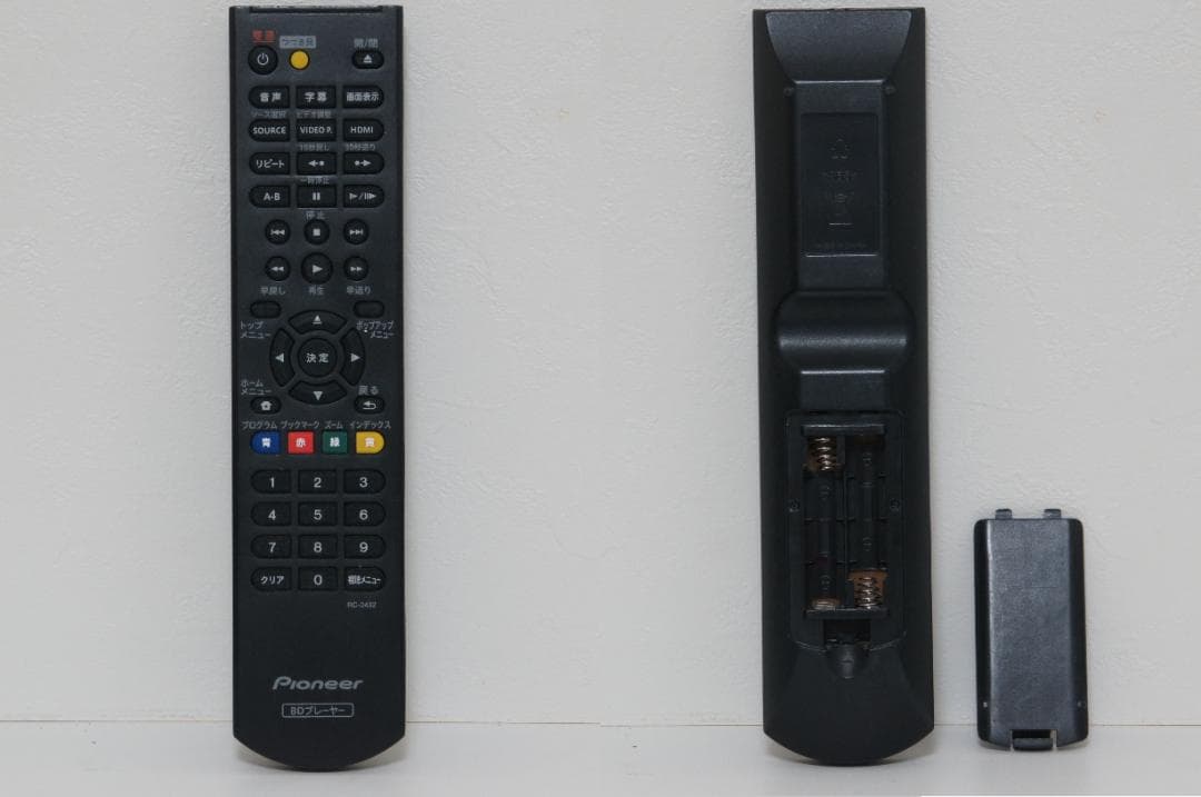 Pioneer BDP-3140-K ブルーレイディスクプレーヤー リモコン付属