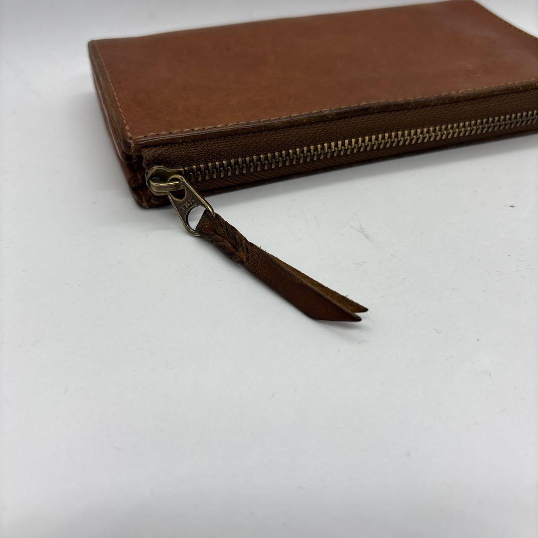 ルバートアンドコー　カードが立つ財布　スミス　栃木レザー　ブラウン