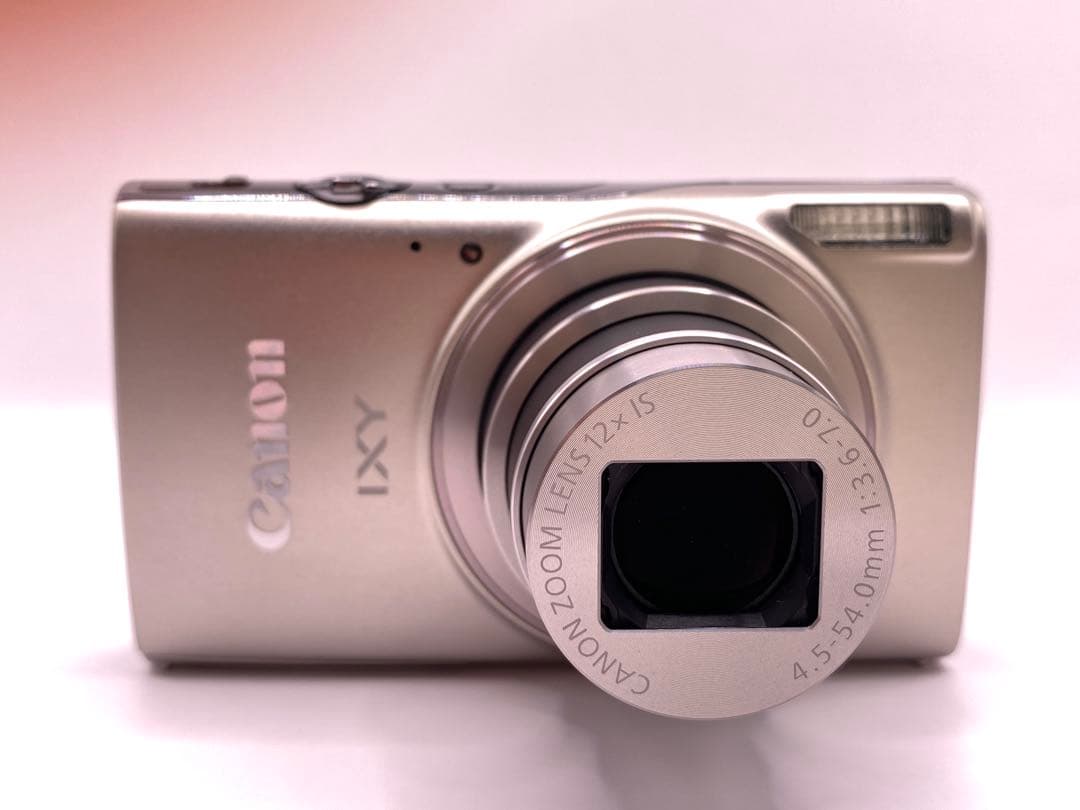 Canon IXY 650 シルバー コンパクトデジタルカメラ 12倍ズーム